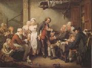 Jean Baptiste Greuze The Village Betrothal (mk05) USA oil painting reproduction